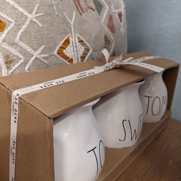 RAE DUNN Vases set of 3 vases Rae Dunn Halloween vases - Picture 2 of 6